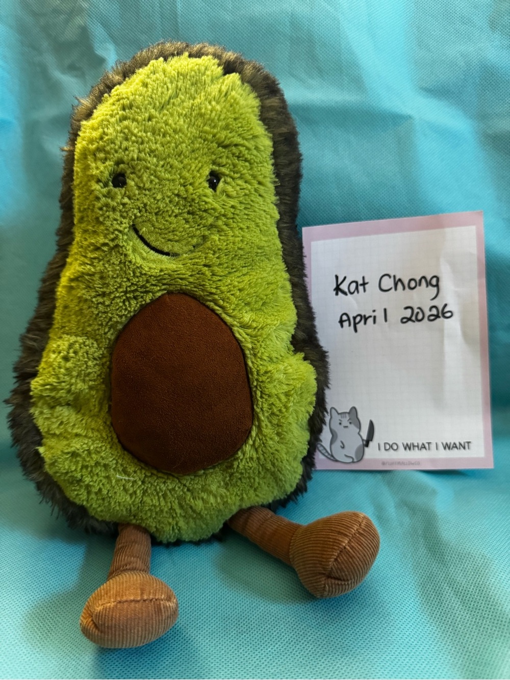 Authentic amusables Jellycat Avocado / medium